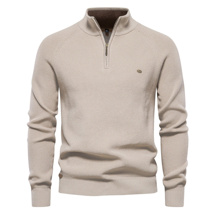 Half-Zip Trui Heren | Ademend Warm &amp; Zacht Draaggevoel