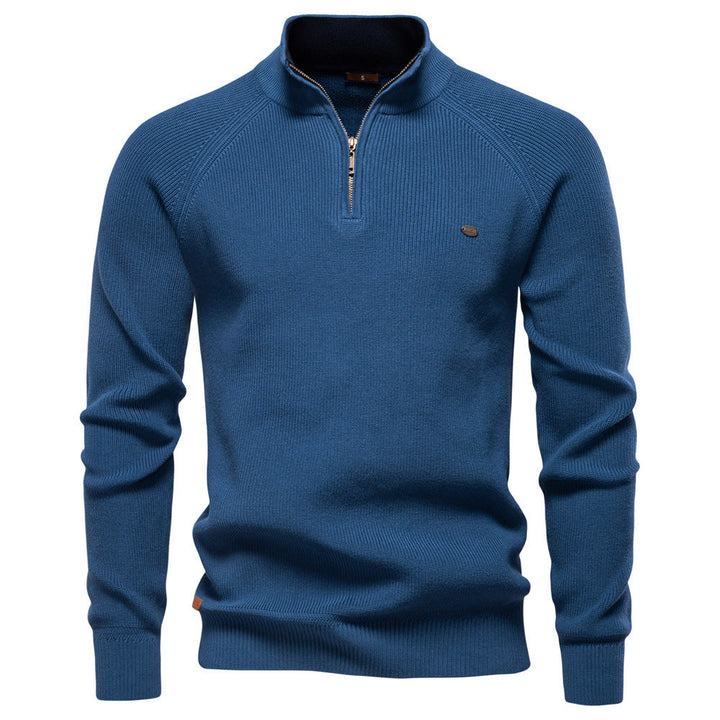 Half-Zip Trui Heren | Ademend Warm &amp; Zacht Draaggevoel