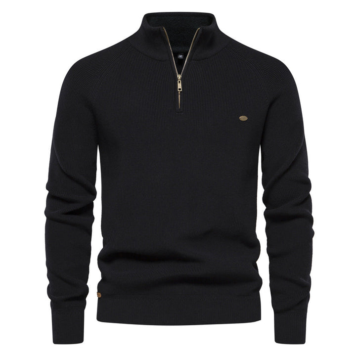 Half-Zip Trui Heren | Ademend Warm &amp; Zacht Draaggevoel