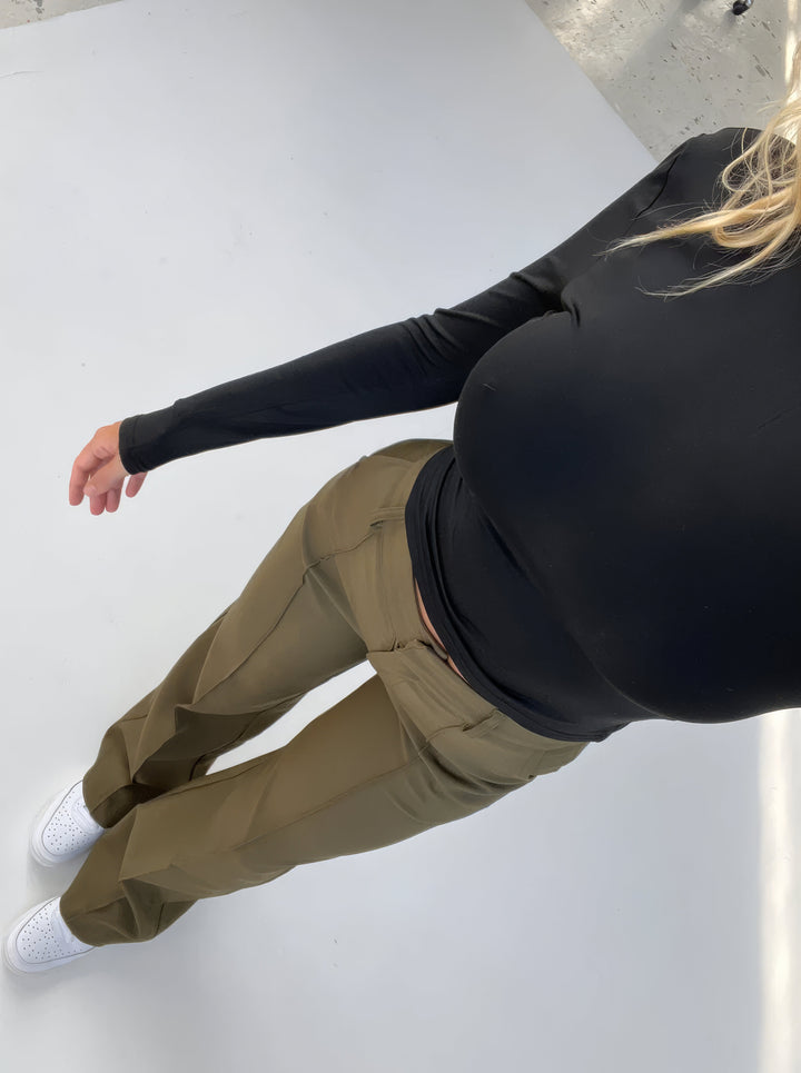 High waist pantalon dames | Rechte pijpen &amp; flatterend silhouet