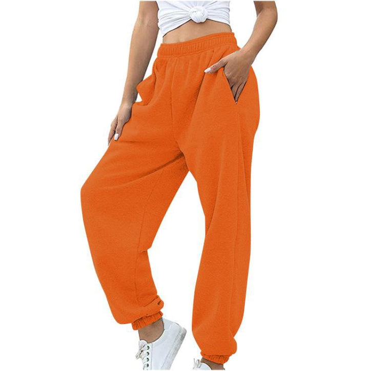 Joggingbroek Dames | Vrijetijdsbroek | Elastische taille &amp; zakken voor moeiteloos gemak