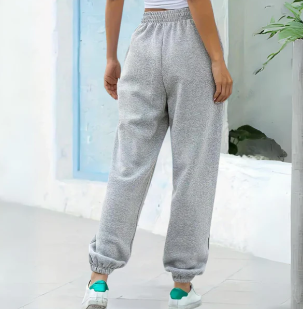 Joggingbroek Dames | Vrijetijdsbroek | Elastische taille &amp; zakken voor moeiteloos gemak