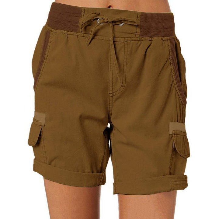 Korte Broek Dames | Hoge Taille &amp; Cargo Zakken voor Dagelijks Comfort