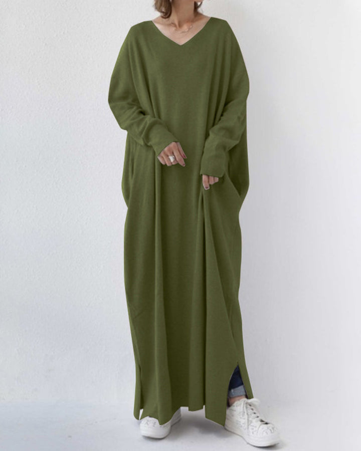 Lange Mouwen Jurk Dames | Moeiteloos Flatterend