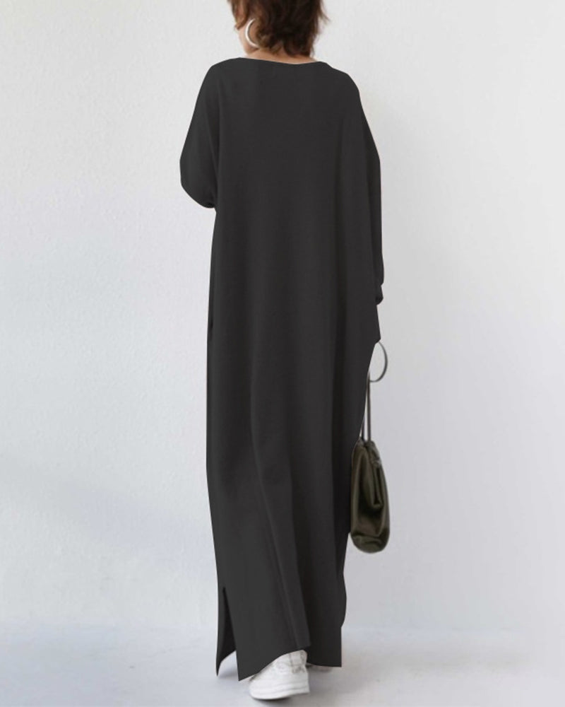 Lange Mouwen Jurk Dames | Moeiteloos Flatterend