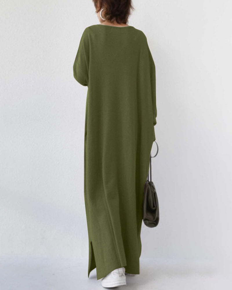 Lange Mouwen Jurk Dames | Moeiteloos Flatterend