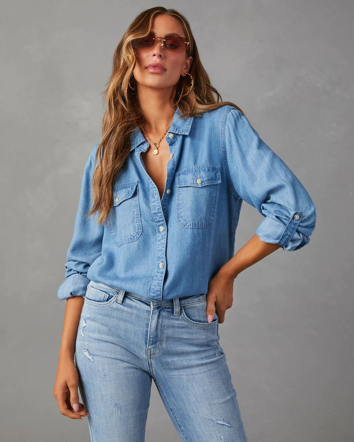 Lange Mouwen Polo Dames | Knoopsluiting &amp; Casual Stijl