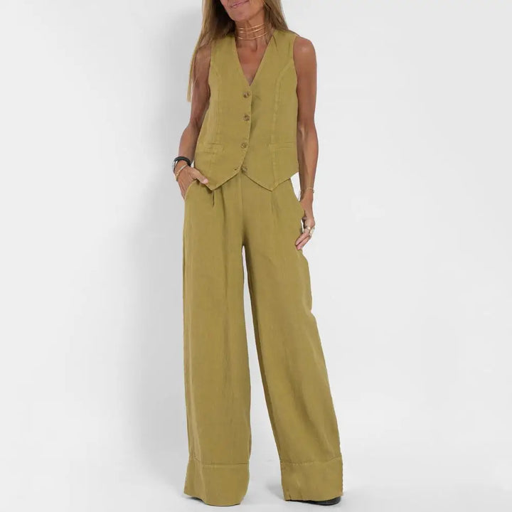 Loïs - Relaxed chic vest en broek voor elke gelegenheid