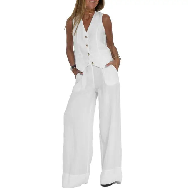 Loïs - Relaxed chic vest en broek voor elke gelegenheid