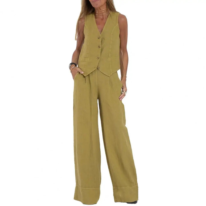 Loïs - Relaxed chic vest en broek voor elke gelegenheid