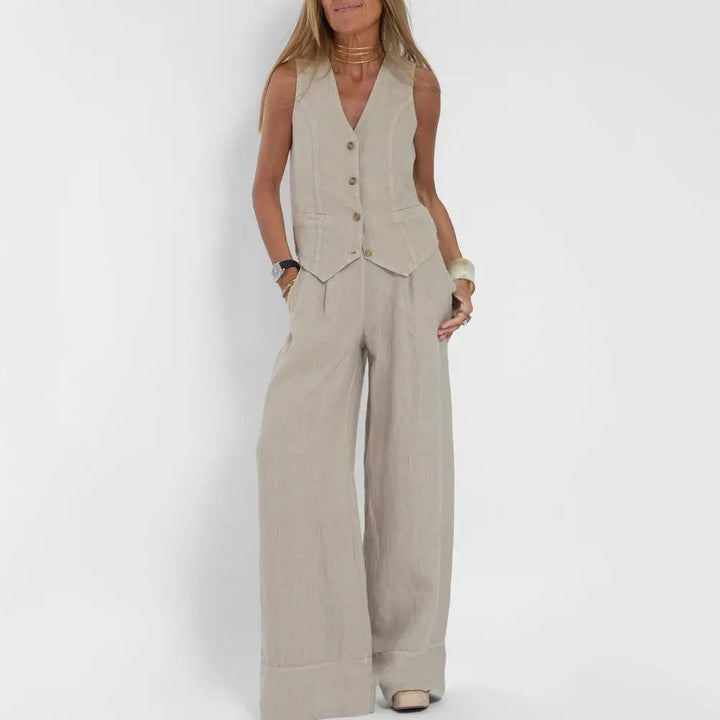 Loïs - Relaxed chic vest en broek voor elke gelegenheid