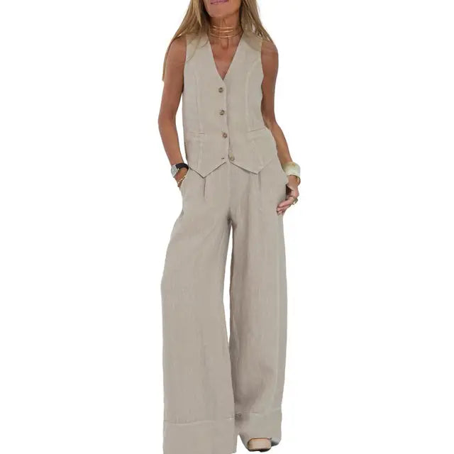 Loïs - Relaxed chic vest en broek voor elke gelegenheid