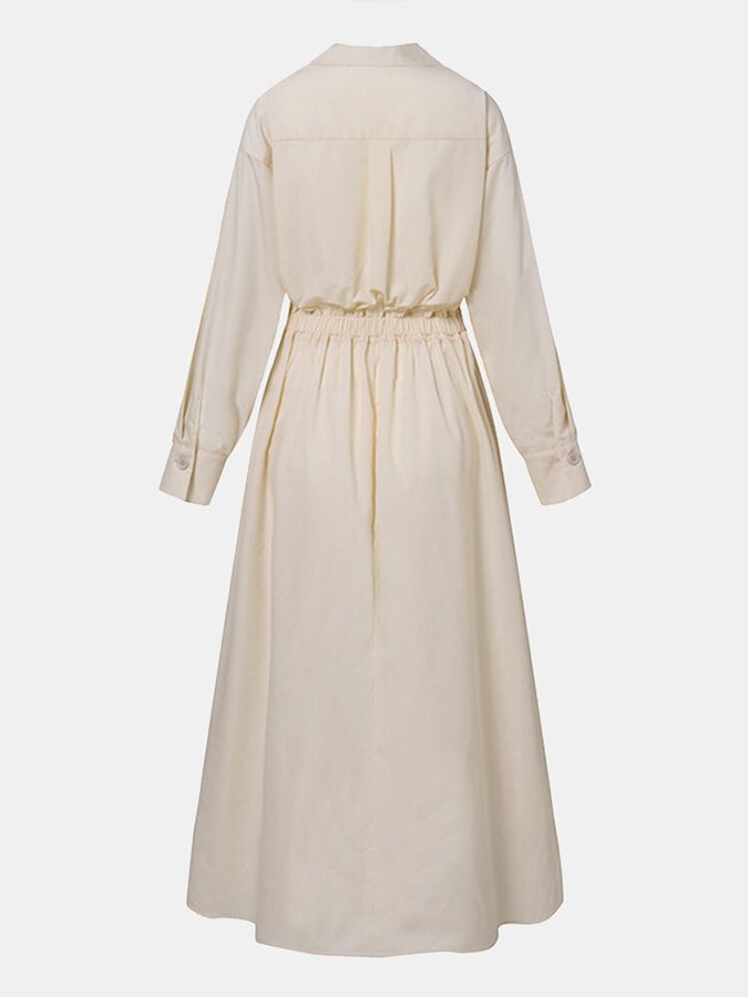 Maxi Jurk Dames | A-lijn Silhouet &amp; Getailleerde Taille