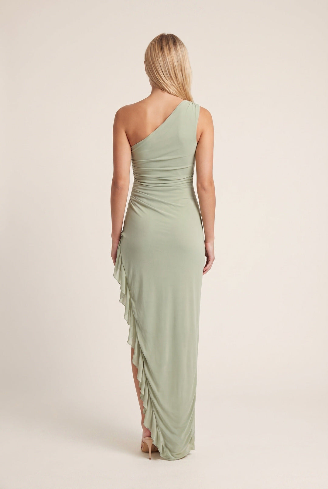 Maxi Jurk Dames | One-Shoulder Ontwerp