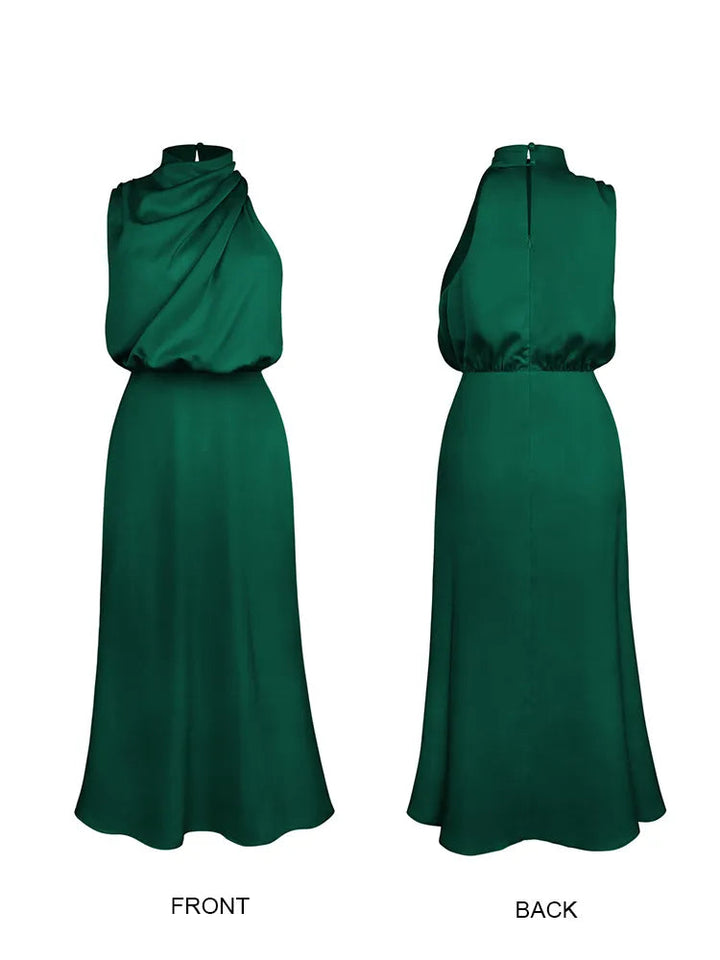 Maxi Jurk Dames | Satijnen Elegantie &amp; Verfijnd Design
