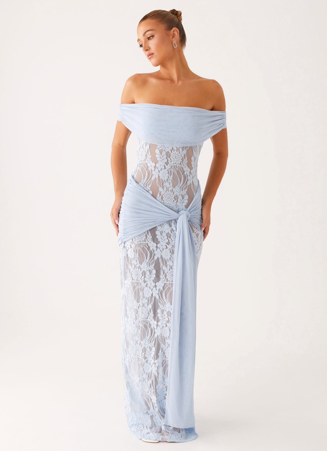 Maxi Jurk Dames | Verfijnde Buste-Overlay