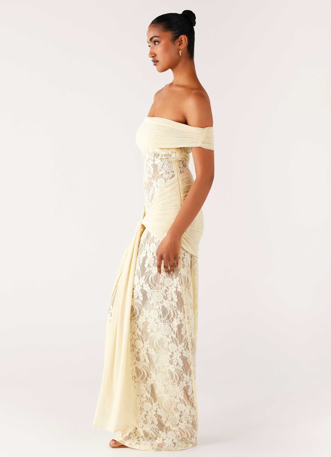 Maxi Jurk Dames | Verfijnde Buste-Overlay