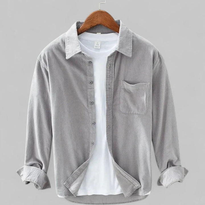 Overhemd Heren Lange Mouw | Comfortabele Pasvorm &amp; Klassieke Kraag