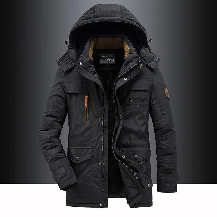 Parka Jas Heren | Heren Winterjas Parka | Capuchon &amp; Bescherming Tegen Kou