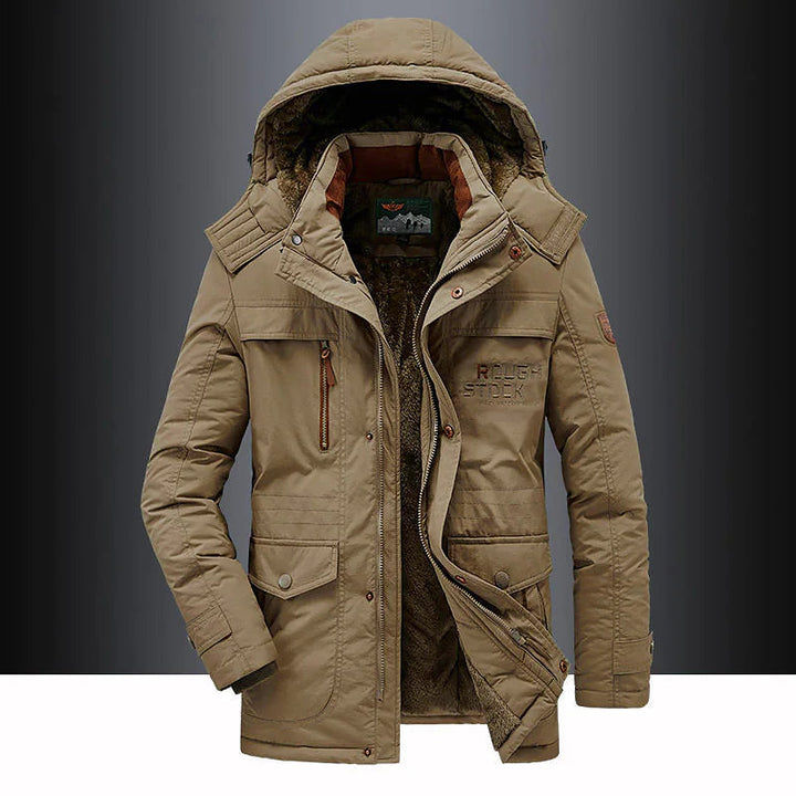 Parka Jas Heren | Heren Winterjas Parka | Capuchon &amp; Bescherming Tegen Kou