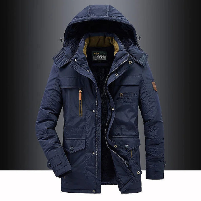 Parka Jas Heren | Heren Winterjas Parka | Capuchon & Bescherming Tegen Kou