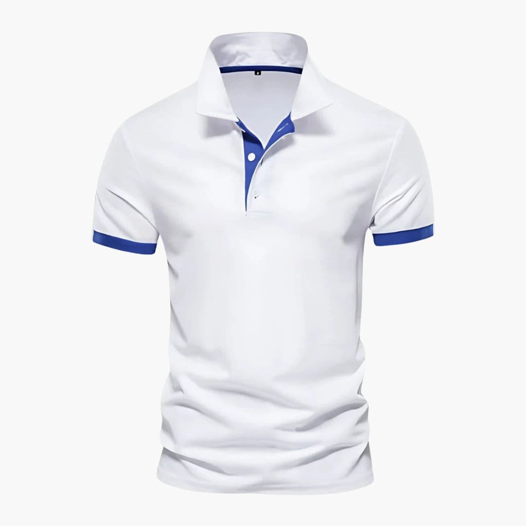 Polo Heren | Contrastdetails &amp; Modern Verzorgd Design