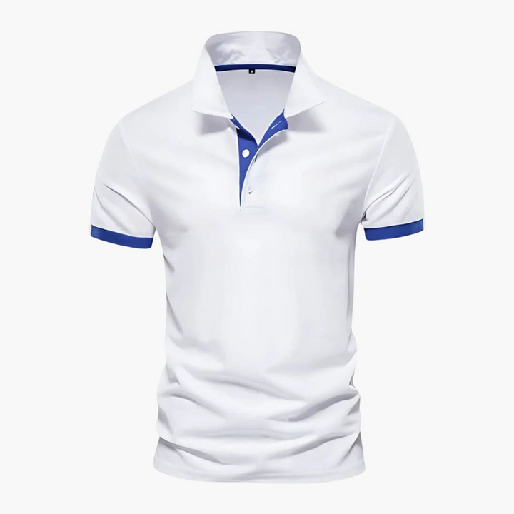 Polo Heren | Contrastdetails &amp; Modern Verzorgd Design
