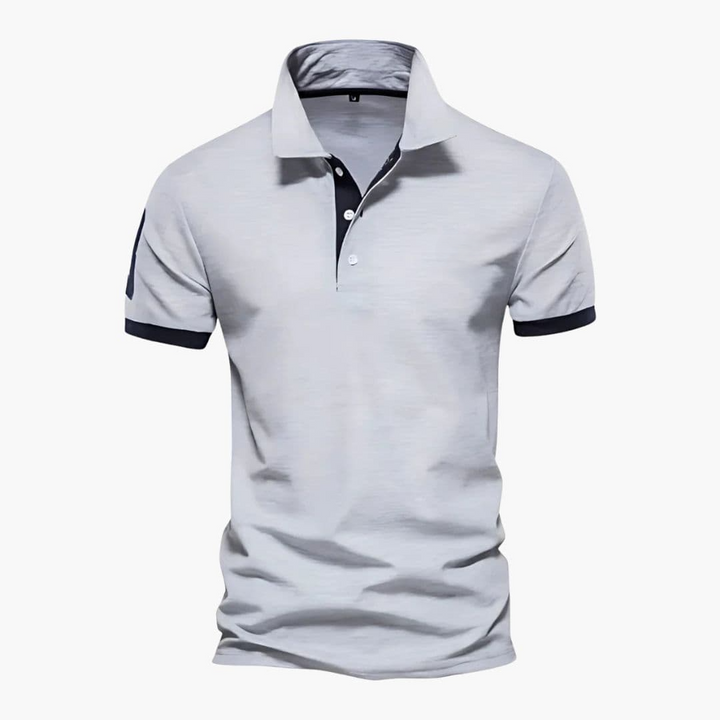 Polo Heren | Contrastdetails &amp; Modern Verzorgd Design