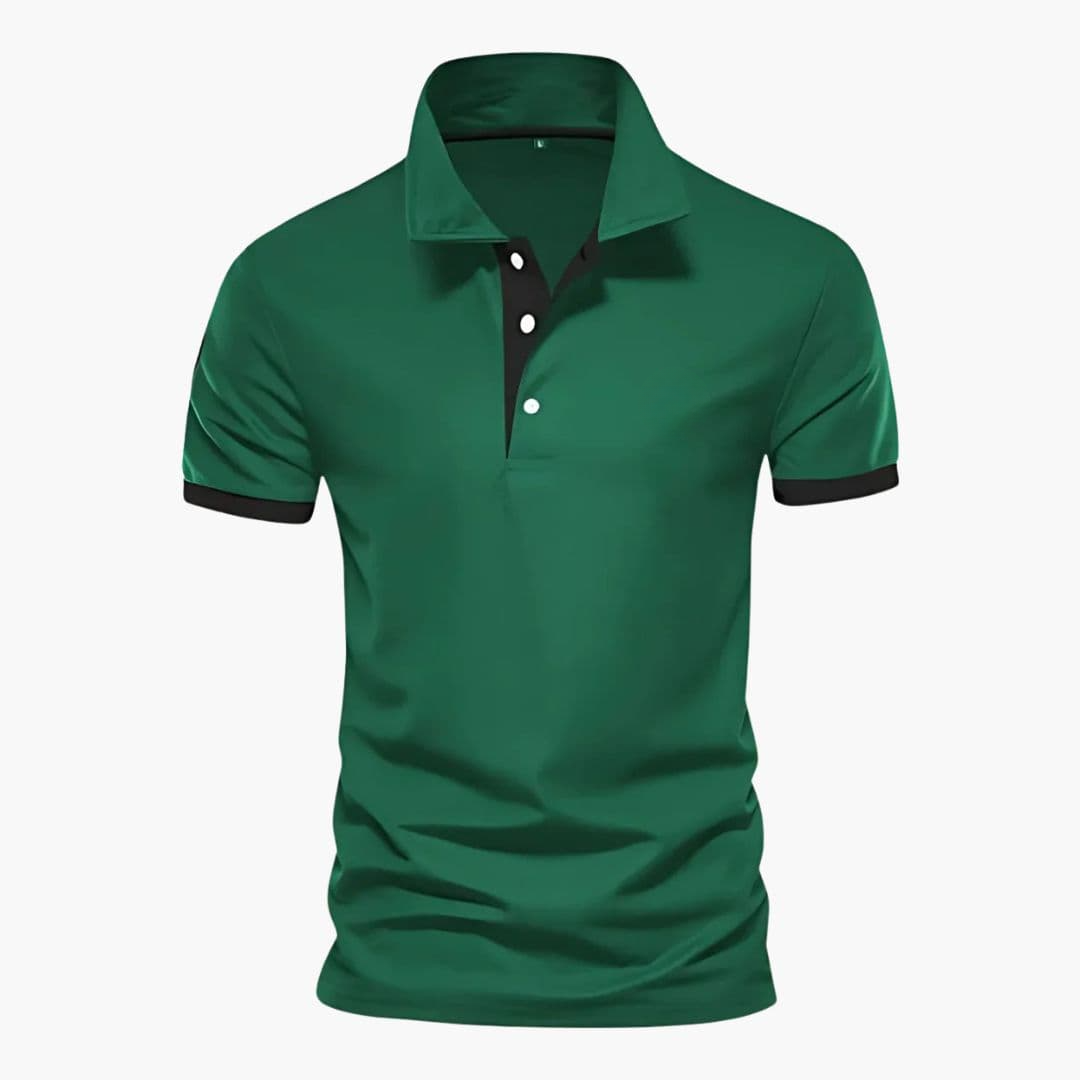 Polo Heren | Contrastdetails &amp; Modern Verzorgd Design