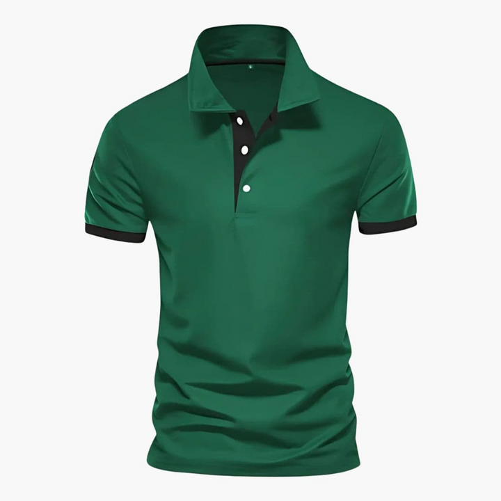 Polo Heren | Contrastdetails &amp; Modern Verzorgd Design