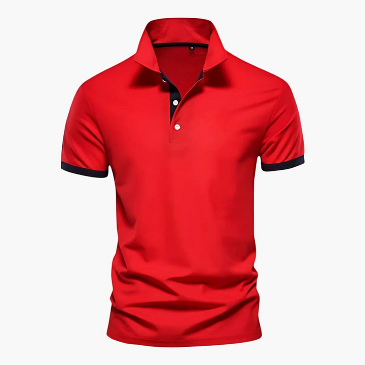 Polo Heren | Contrastdetails &amp; Modern Verzorgd Design