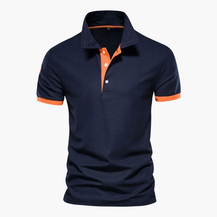 Polo Heren | Contrastdetails & Modern Verzorgd Design