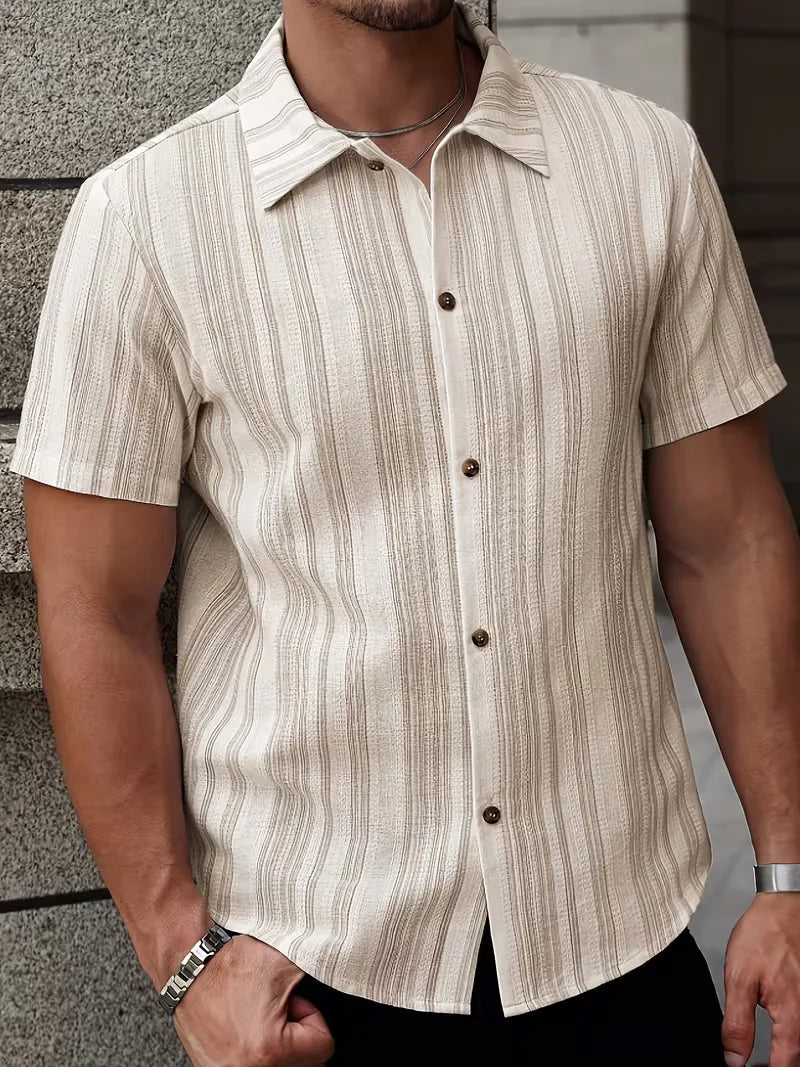 Polo Heren Korte Mouw | Gestreept &amp; Casual Chic