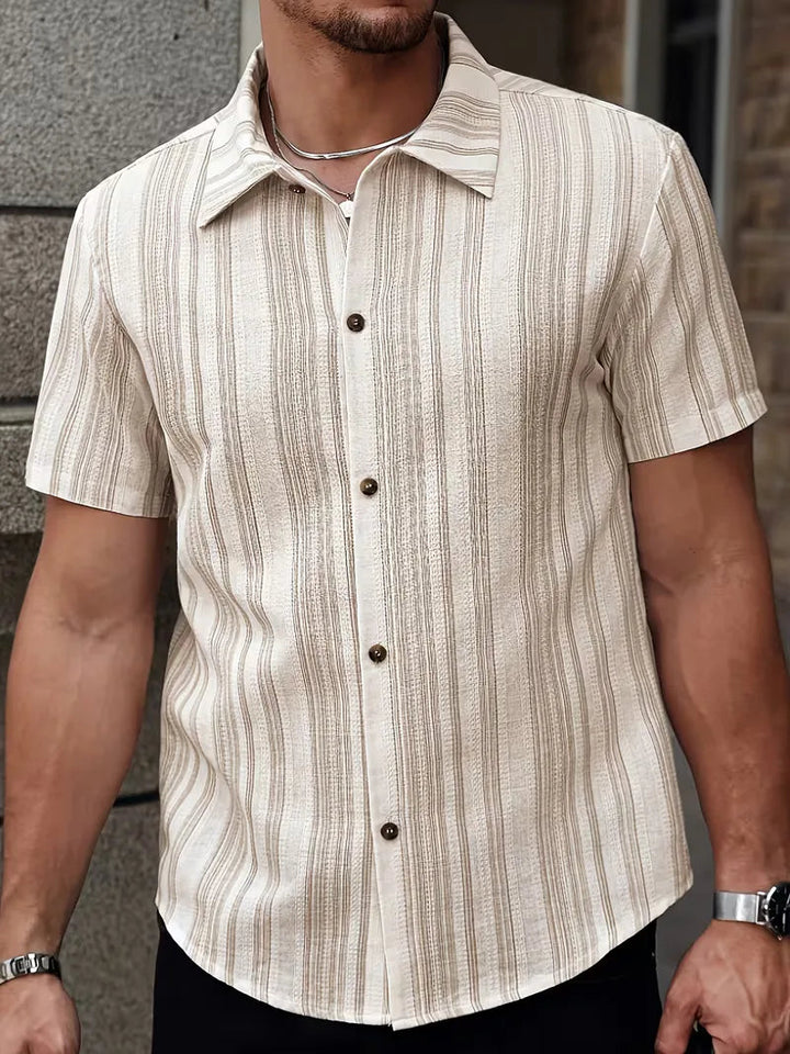 Polo Heren Korte Mouw | Gestreept &amp; Casual Chic