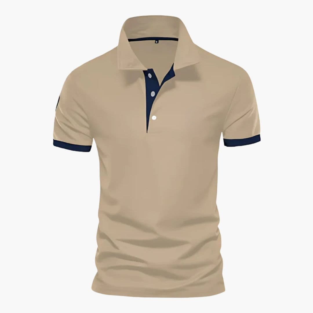 Polo Heren | Korte Mouwen &amp; Contrast Details voor Smart-Casual Stijl