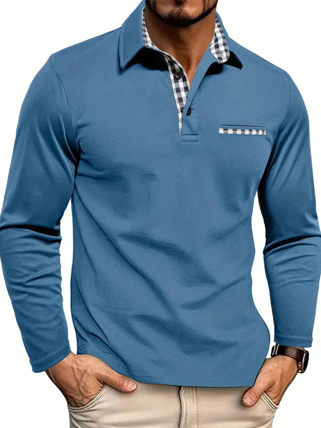 Polo Heren | Lange Mouwen &amp; Vormvast Comfort