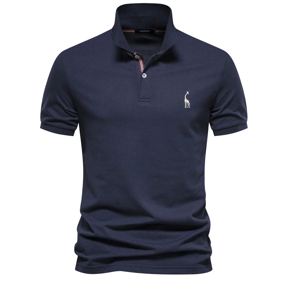 Polo Shirt Heren | Geborduurd Detail &amp; Klassieke Stijl