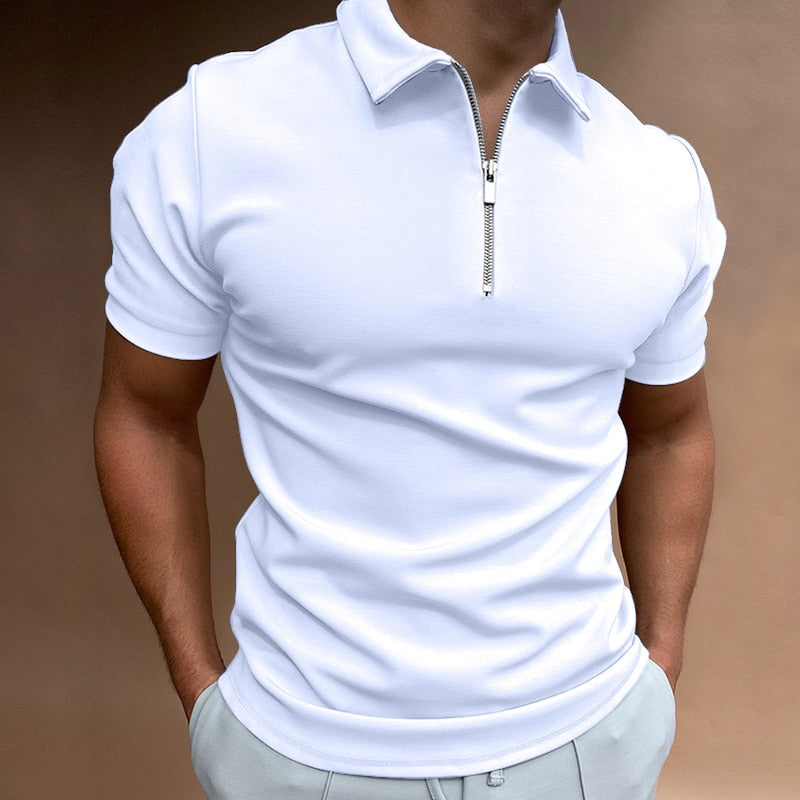 Polo Shirt Heren | Ritssluiting &amp; Tijdloze Stijl