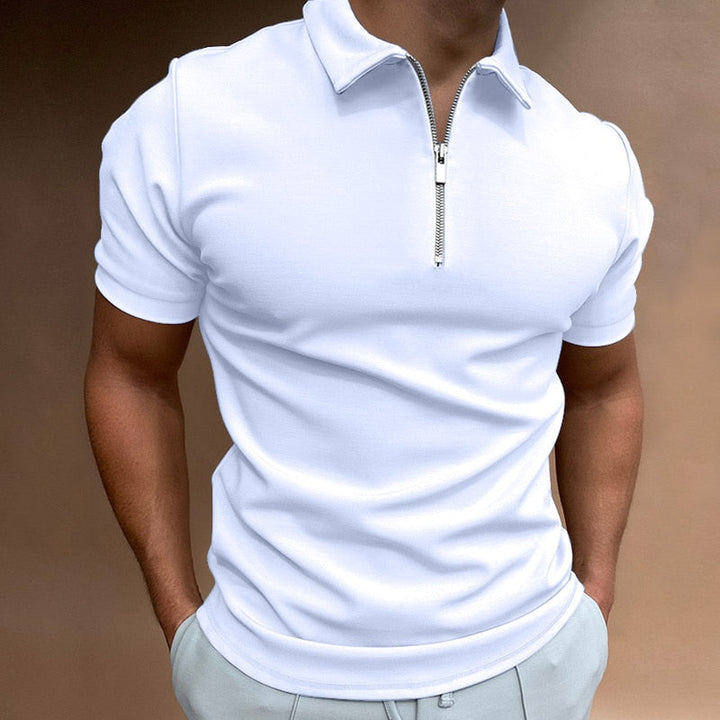 Polo Shirt Heren | Ritssluiting &amp; Tijdloze Stijl