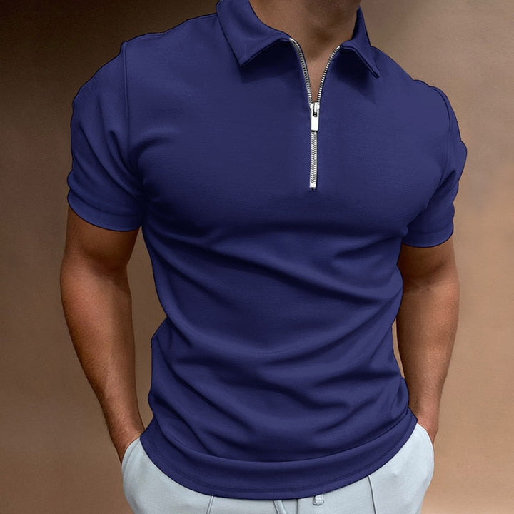 Polo Shirt Heren | Ritssluiting &amp; Tijdloze Stijl