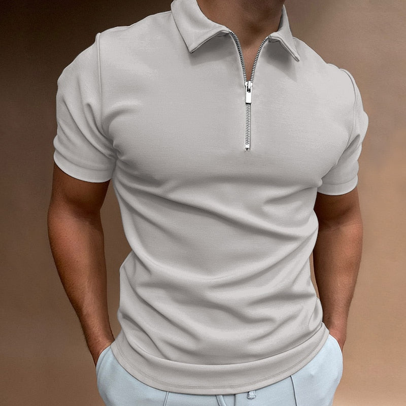 Polo Shirt Heren | Ritssluiting &amp; Tijdloze Stijl