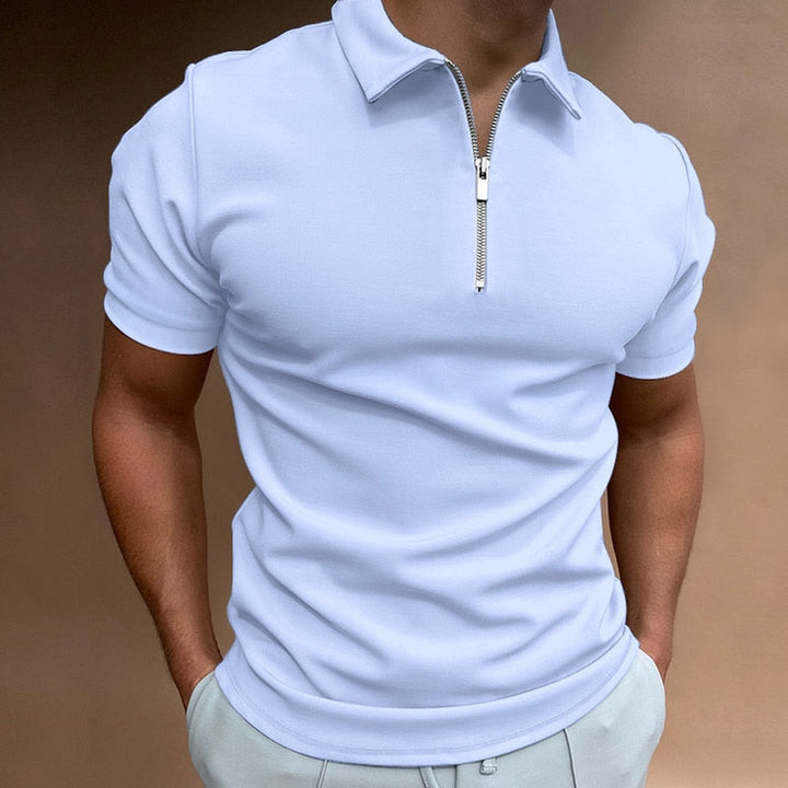 Polo Shirt Heren | Ritssluiting &amp; Tijdloze Stijl