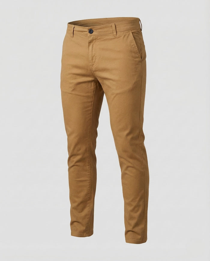 Heren Chino Slim Fit met Elastische Stretch
