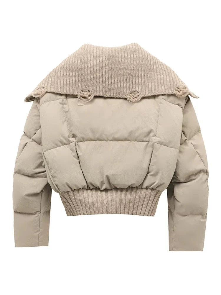 Pufferjas Dames | Hoge Kraag &amp; Lichtgewicht Warmte