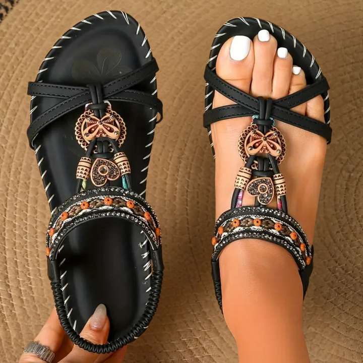 Sandalen Dames | Comfortabele Zool &amp; Elastische Achterband