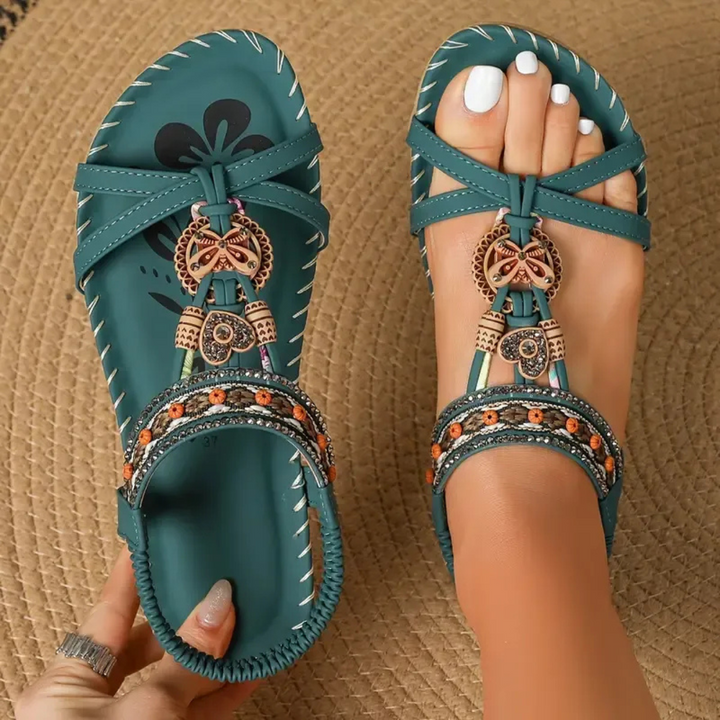 Sandalen Dames | Comfortabele Zool &amp; Elastische Achterband