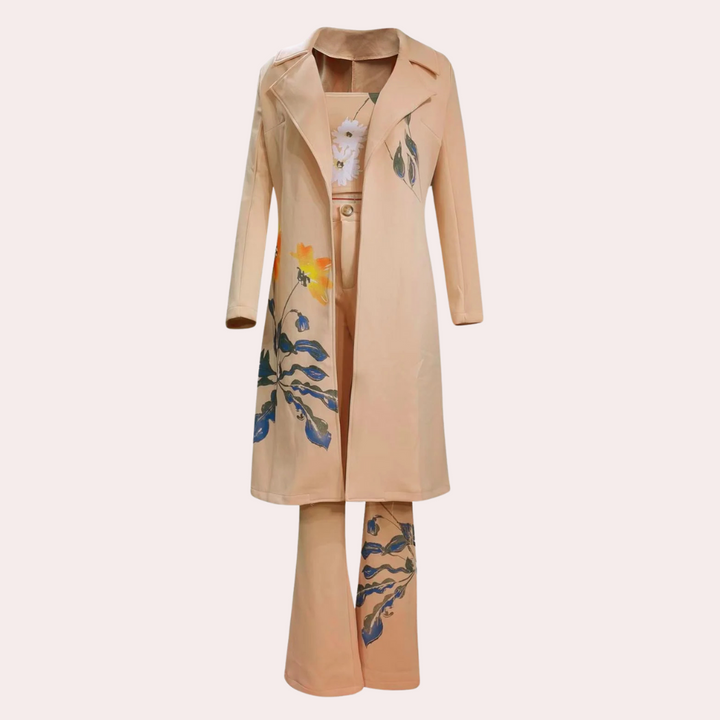 Savannah - Tijdloos Driedelig Outfit voor Dames