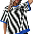 T-Shirt Dames | Gestreept Design & Relaxte Pasvorm