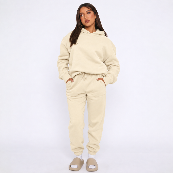 Trainingspak Dames | Oversized Hoodie & Relaxed Jogger Look