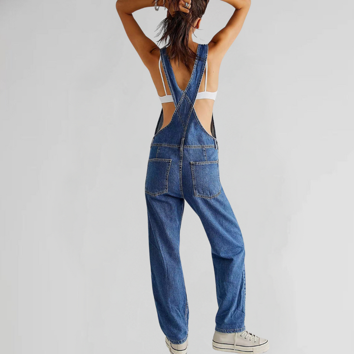 Trendige en veelzijdige denim jumpsuit voor dames - Valeria